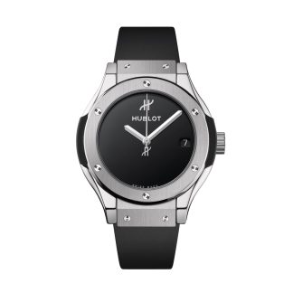 1:10 super kloon horloges Hublot Classic Fusion Original Titanium 33mm Ladies Watch Rubber 581.NX.1270.RX.MDM