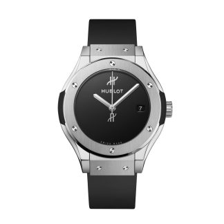 1:17 super replica horloges Hublot Classic Fusion Original Titanium 38mm Mens Watch Rubber 565.NX.1270.RX.MDM