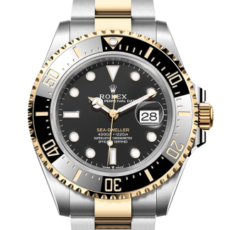 1:2 super kloon horloges Rolex Sea-Dweller Oesterstaal en geelgoud M126603-0001