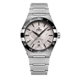 1:26 super namaak horloges Omega Constellation 41mm Steel on Steel Stainless Steel O13130412199001