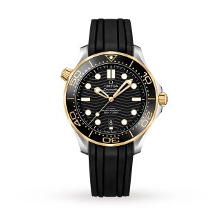 1:35 super namaak horloges Omega Seamaster Diver 300 Co-Axial Mens Watch Rubber O21022422001001