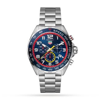 1:41 super namaak horloges TAG Heuer Formula 1 x Red Bull Racing Special Edition Chronograph Quartz Mens 43mm Stainless Steel CAZ101AL.BA0842