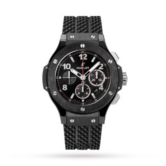 1:44 super replica horloges Hublot Big Bang Original Black Magic 44 mm Rubber 301.CM.130.RX