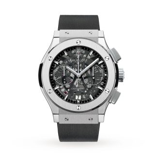 1:48 super namaak horloges Hublot Classic Fusion 45mm Mens Watch Rubber 525.NX.0170.RX