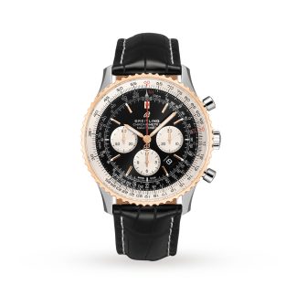 1:50 super kloon horloges Breitling Navitimer Automatic B01 Chronograph 46 Watch Leather UB0127211B1P2