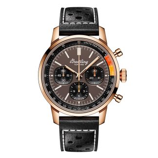 Beste Zwitserse replica sites Breitling Top Time B01 41mm Mens Watch Brown Calfskin RB01761A1Q1X1