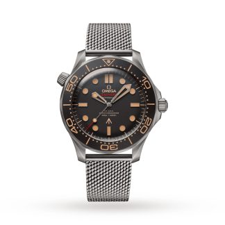 Beste Zwitserse replica sites Omega Seamaster Diver 300m James Bond 007 2020 Edition Titanium O21090422001001