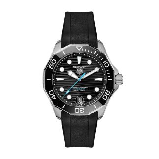 Beste Zwitserse replica sites TAG Heuer Aquaracer Professional 300 Date 42mm Mens Watch Black Rubber Rubber WBP5110.FT6257