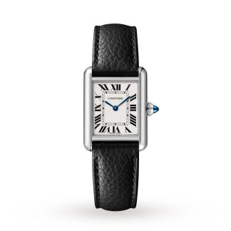 Beste replica horloges UK Cartier Tank Must Small Model Quartz Movement Steel Leather Calfskin WSTA0042