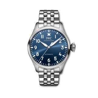 Beste replica horloges UK IWC Big Pilots 43mm Mens Watch Stainless Steel IW329304