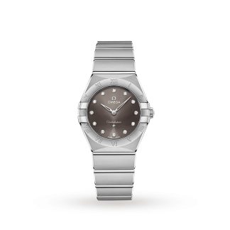 Beste replica horloges UK Omega Constellation Manhattan 28mm Ladies Watch Stainless Steel O13110286056001