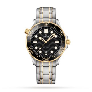 Beste replica horloges UK Omega Seamaster Pro-Diver 300 Mens Watch Yellow Gold Plated O21020422001002