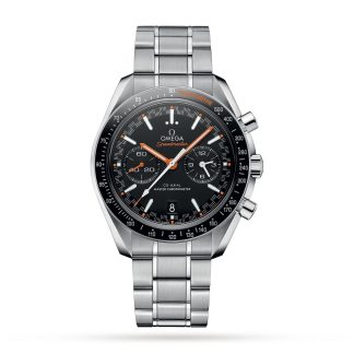 Mannen swiss replica horloges Omega Speedmaster Racing Co-Axial Master Chronometer 44mm Mens Watch Stainless Steel O32930445101002