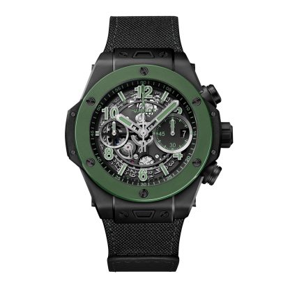 Prijs van Zwitserse replica horloges Hublot Big Bang Unico 42mm Mens Watch Green The Watches Of Switzerland Group Exclusive Fabric 441.CG.1199.RX.WOG23