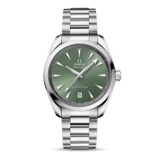 Prijs van Zwitserse replica horloges Omega Seamaster Aqua Terra 150m Co-Axial Master Chronometer 38mm Unisex Watch Green Stainless Steel O22010382010002