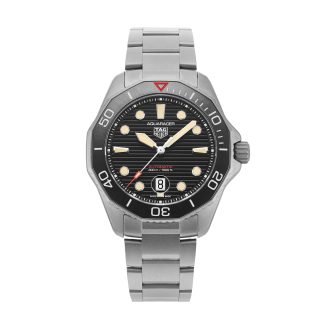 Prijs van Zwitserse replica horloges TAG Heuer Aquaracer Professional 300 43mm Mens Watch Black The WOS Limited Edition 1 of 500 Titanium WBP208D.BF0631