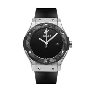 Replica pols Hublot Classic Fusion 42mm Centenary Special Editon Mens Watch Black The Watches of Switzerland Group Exclusive Rubber 542.NQ.1270.RX.WOS24