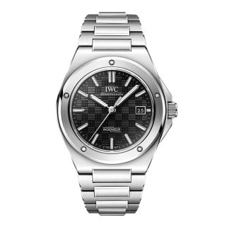 Replica pols IWC Ingenieur Automatic 40mm Mens Watch Black Stainless Steel IW328901