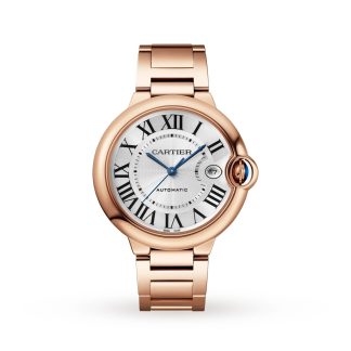 Vrouwen swiss replica horloges Cartier Ballon Bleu De Cartier Watch 40mm Automatic Movement Rose Gold Rose Gold WGBB0039