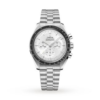 Vrouwen swiss replica horloges Omega Speedmaster Moonwatch 42mm Mens Watch Leather O31060425002001