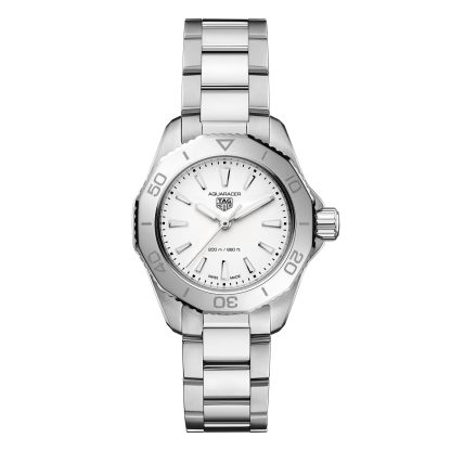 Vrouwen swiss replica horloges TAG Heuer Aquaracer Professional 200 30mm Ladies Watch Stainless Steel WBP1411.BA0622