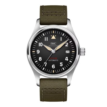 Zwitserse replica horloges goedkoop IWC Pilot Automatic Spitfire 39mm Mens Watch Black Fabric IW326805