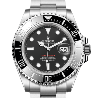 Zwitserse replica horloges goedkoop Rolex Sea-Dweller Oesterstaal M126600-0002