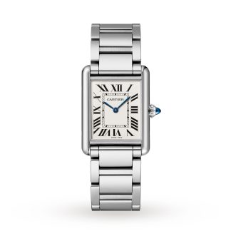 designer kopen Cartier Tank Must Large Model Quartz Movement Steel 33.7mm X 25.5mm Steel WSTA0052