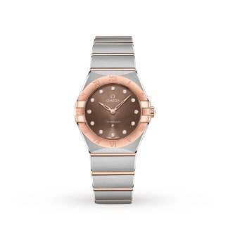 designer kopen Omega Constellation Manhattan 28mm Ladies Watch Stainless Steel O13120286063001