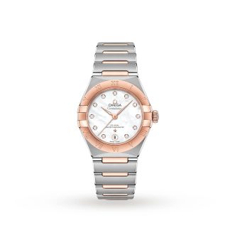 designer kopen Omega Constellation Manhattan Co-Axial 29mm Ladies Watch Stainless Steel O13120292055001