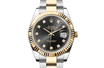 designer kopen Rolex Datejust 41 Oesterstaal en geelgoud M126333-0005