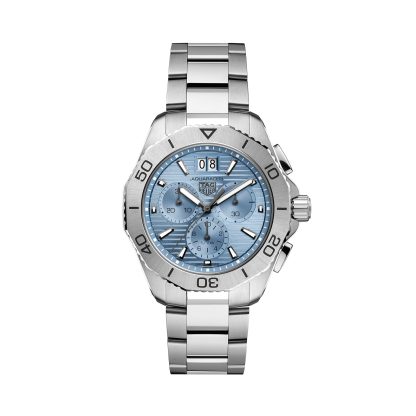 designer kopen TAG Heuer Aquaracer Chronograph 40mm Mens Watch Blue Stainless Steel CBP1112.BA0627