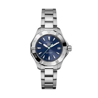 designer kopen TAG Heuer Aquaracer Professional 200 Solargraph 34mm Ladies Watch Blue Stainless Steel WBP1311.BA0005