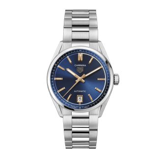 designer kopen TAG Heuer Carrera Date 36mm Unisex Watch Deep Blue Stainless Steel WBN2311.BA0001