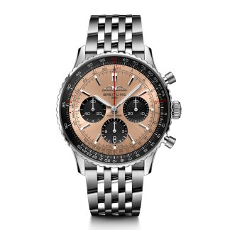 goedkope luxe Breitling Navitimer B01 Chronograph 43 Stainless Steel Watch Stainless Steel AB0138241K1A1