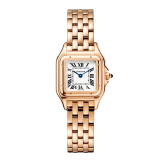 goedkope luxe Cartier Panthere de Cartier watch small model quartz movement. Case in rose gold 750/1000 dimensions: 23 mm x 30 mm Rose Gold WGPN0040