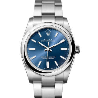 goedkope luxe Rolex Oyster Perpetual 34 Oesterstaal M124200-0003