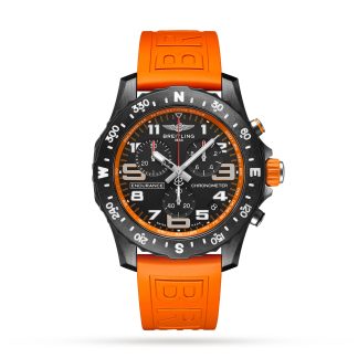 groothandel ontwerper Breitling Endurance Pro 44mm Orange Rubber Strap Watch Rubber X82310A51B1S1