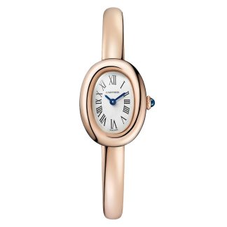 groothandel ontwerper Cartier Baignoire De Cartier Watch Mini Model Quartz Movement Rose Gold Rose Gold WGBA0036