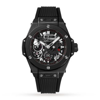 groothandel ontwerper Hublot Big Bang Meca-10 Black Magic Chronograph 45mm Rubber 414.CI.1123.RX