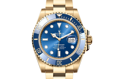 groothandel ontwerper Rolex Submariner Date geelgoud M126618LB-0002