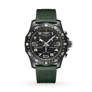 hete verkoop luxe Breitling Endurance Pro 44 Green Watch Rubber X82310D31B1S1