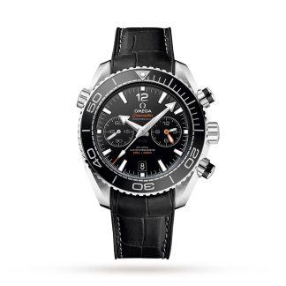 hete verkoop luxe Omega Seamaster Planet Ocean Chronograph 45.5mm Mens Watch Leather O21533465101001