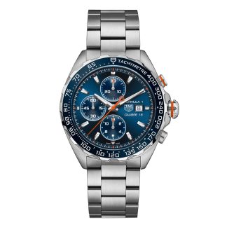 hete verkoop luxe TAG Heuer Formula 1 Chronograph 44mm Mens Watch Blue Stainless Steel CAZ201G.BA0876