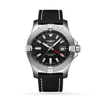 hete verkoop ontwerper Breitling Avenger Automatic GMT 43 Stainless Steel Leather Strap Watch Leather A32397101B1X1