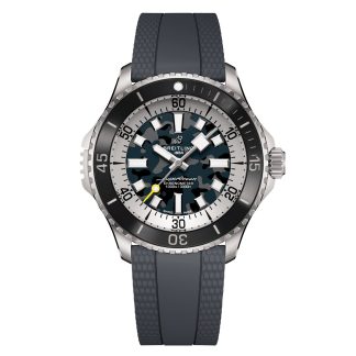 hete verkoop ontwerper Breitling Superocean Automatic Super Diver 46mm Mens Watch Black Rubber Rubber E10379351B1S1