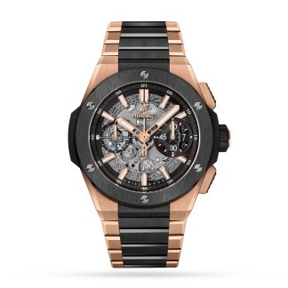 hoge kwaliteit luxe Hublot Big Bang Integrated King Gold Ceramic 42mm Mens Watch Ceramic 451.OM.1180.OM