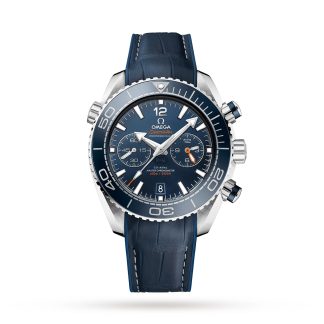 hoge kwaliteit luxe Omega Seamaster Planet Ocean Chronograph 45.5mm Mens Watch Leather O21533465103001