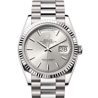 hoogwaardige luxe Rolex Day-Date 36 witgoud M128239-0005