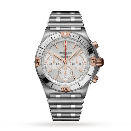 hoogwaardige ontwerper Breitling Chronomat B01 42 Stainless Steel 18k Red Gold Watch Stainless Steel IB0134101G1A1